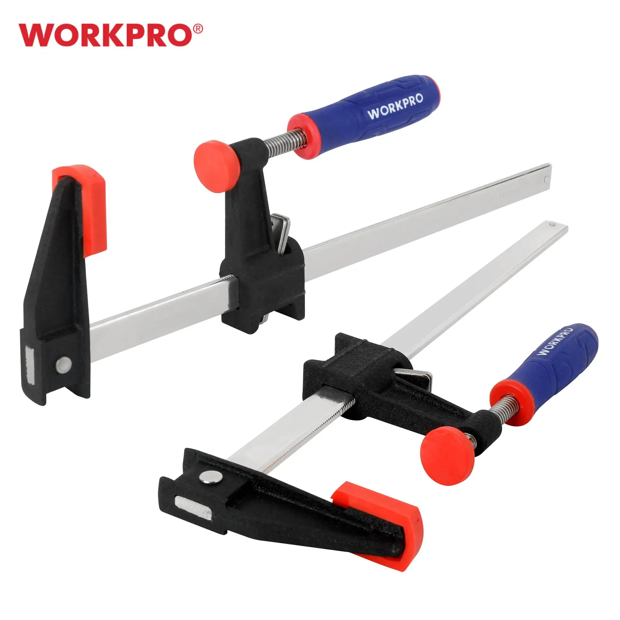 WORKPRO 6"12" Quick Ratchet Release F Clamps Heavy Duty Bar Clamp Clip Kit For Woodworking Carpentry Clamp 150mm/300mm F Clamps
WORKPRO 6"12" Quick Ratchet Release F Clamps Heavy Duty Bar Clamp Clip Kit For Woodworking Carpentry Clamp 150mm/300mm F Clamps