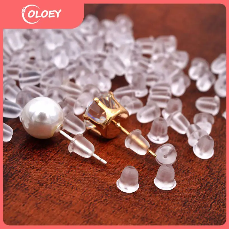 100pcs Silicone Transparent Ear Plugs Tunnels Earring Stud Accessories Makeup Tool Kits
100pcs Silicone Transparent Ear Plugs Tunnels Earring Stud Accessories Makeup Tool Kits