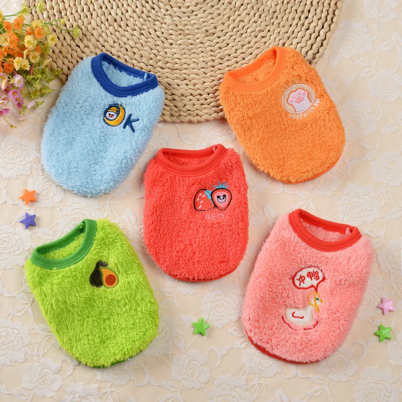 Kitten Puppy Warm Sweater Autumn Winter Rabbit Clothes Small Dog Cat Vest Cute Cartoon Pattern XXXS Pajamas Tiny Teacup Poodle
Kitten Puppy Warm Sweater Autumn Winter Rabbit Clothes Small Dog Cat Vest Cute Cartoon Pattern XXXS Pajamas Tiny Teacup Poodle