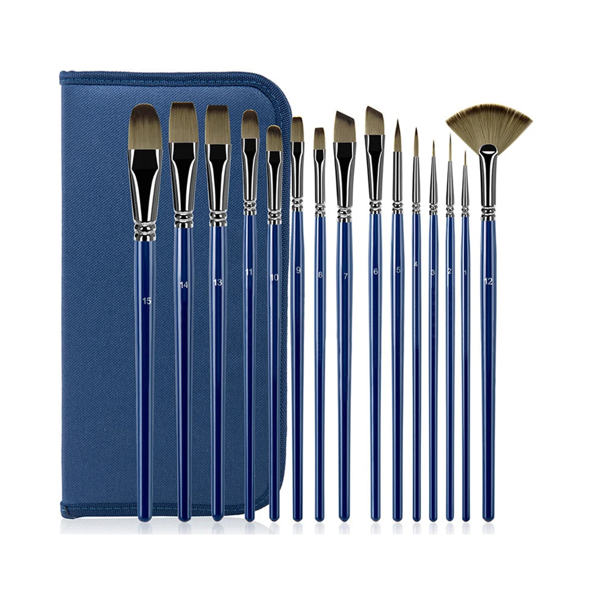 Paint Brush Set,Artist Paint Brushes-15 Different Sizes,for Kids Adult Drawing Arts Crafts Supplies or Beginners
Paint Brush Set,Artist Paint Brushes-15 Different Sizes,for Kids Adult Drawing Arts Crafts Supplies or Beginners