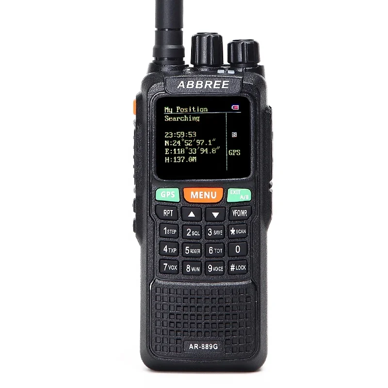 ABBREE AR-889G GPS 10 Вт 999CH перекрестный ретранслятор Частотный счетчик DTMF Двухдиапазонная рация Портативный любительский радиоприемник
ABBREE AR-889G GPS 10 Вт 999CH перекрестный ретранслятор Частотный счетчик DTMF Двухдиапазонная рация Портативный любительский радиоприемник