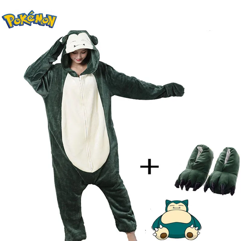 Snorlax Pokemon Onesie Men Pajamas Cosplay Costume For Holiday Party Women Anime Flannel Whole Clothes Homewear One-Piece Pyjama 
Snorlax Pokemon Onesie Men Pajamas Cosplay Costume For Holiday Party Women Anime Flannel Whole Clothes Homewear One-Piece Pyjama