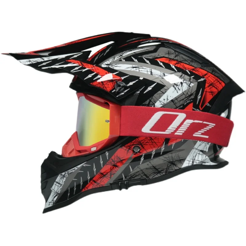 High Quality ABS Professional Rally Motocross Full Face Protective Helmet, Mountain Racing Downhill Bike Kart Ski Helmet
High Quality ABS Professional Rally Motocross Full Face Protective Helmet, Mountain Racing Downhill Bike Kart Ski Helmet