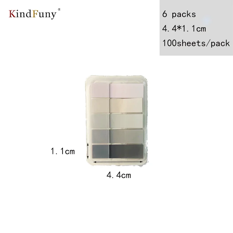 KindFuny набор липких заметок 100 листов
KindFuny набор липких заметок 100 листов