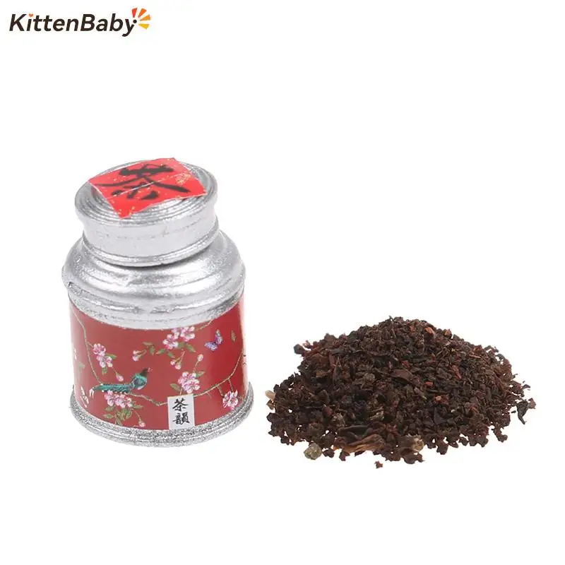 1Set Dollhouse Miniature Tea Can With Tea Leaves DIY Traditional Chinese Style Simulation Furniture Model Decor Accessories
1Set Dollhouse Miniature Tea Can With Tea Leaves DIY Traditional Chinese Style Simulation Furniture Model Decor Accessories