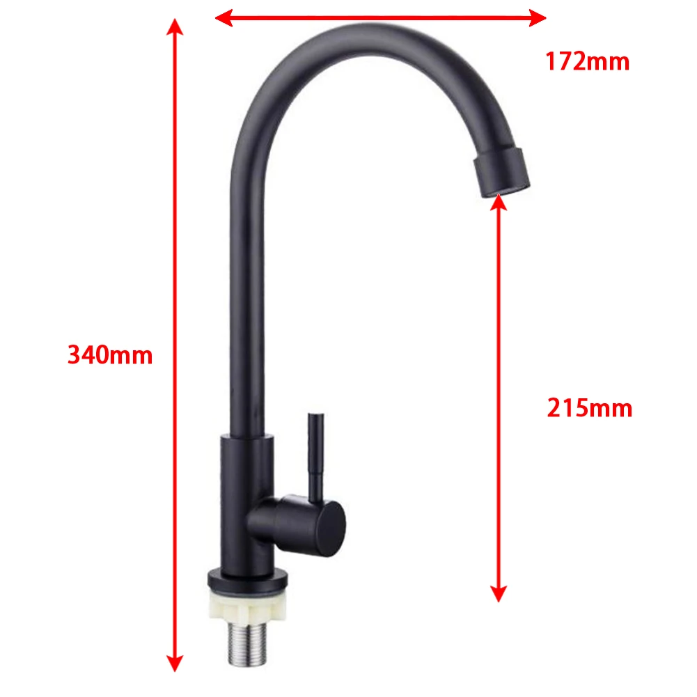 High Quality Home Save Water Accessories Faucet Water Tap 304 Stainless Steel Kitchen Faucet Single Cold Water
High Quality Home Save Water Accessories Faucet Water Tap 304 Stainless Steel Kitchen Faucet Single Cold Water