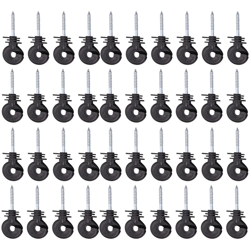 New-40Pcs изоляторы для электрического забора, изолятор для электрического кольца забора, лента, изоляторы для деревянных стоек, винты
New-40Pcs изоляторы для электрического забора, изолятор для электрического кольца забора, лента, изоляторы для деревянных стоек, винты