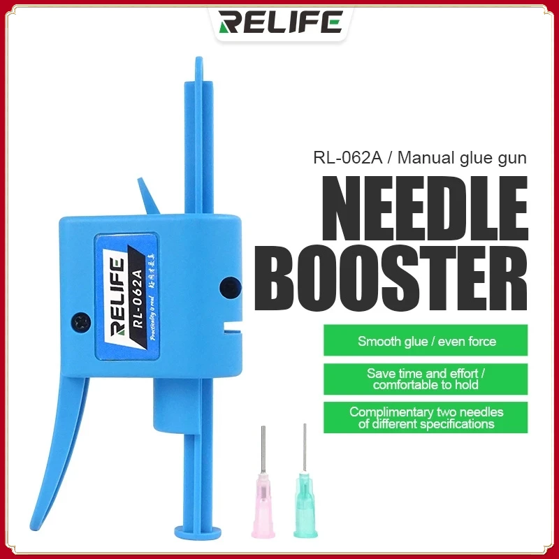 RELIFE RL-062A Manual Glue Gun For 10CC Syringe Oil Solder Paste UV Solder Mask Oil Needle Putter Booster
RELIFE RL-062A Manual Glue Gun For 10CC Syringe Oil Solder Paste UV Solder Mask Oil Needle Putter Booster