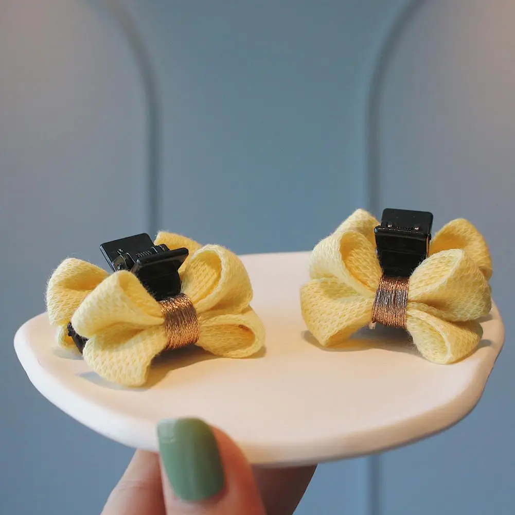 Sweet Hair Clip Fall-resistant All-match Knitting Craft Girl Hairpin Comfortable Wearing Hair Claw Clip Daily Wear Supply
Sweet Hair Clip Fall-resistant All-match Knitting Craft Girl Hairpin Comfortable Wearing Hair Claw Clip Daily Wear Supply