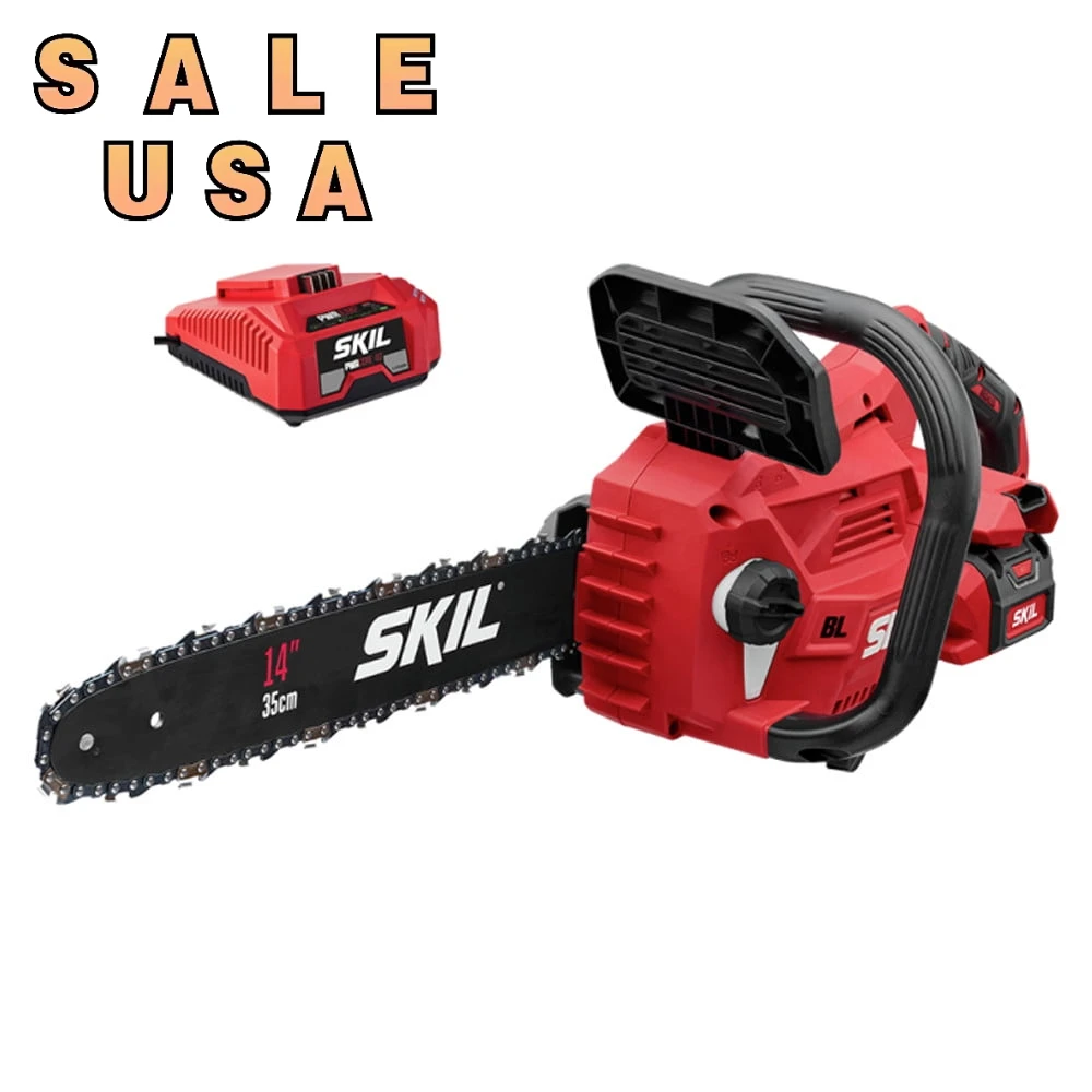 SKIL CS4555-10 PWR CORE 40 бесщеточный, 40 в, 14 дюймов, комплект для бензопилы с аккумулятором 2,5 Ач и зарядным устройством. Новинка. США
SKIL CS4555-10 PWR CORE 40 бесщеточный, 40 в, 14 дюймов, комплект для бензопилы с аккумулятором 2,5 Ач и зарядным устройством. Новинка. США