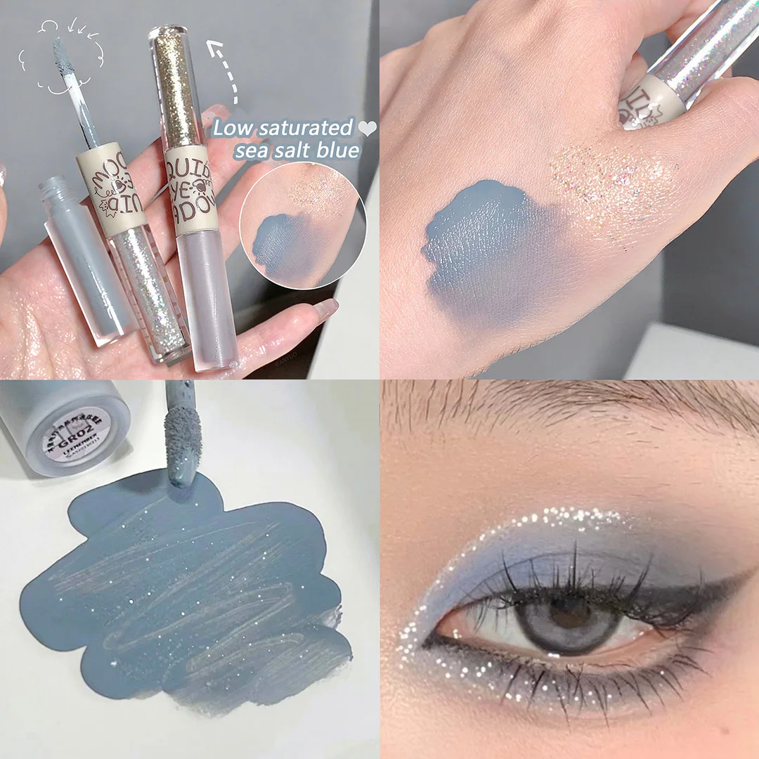 Double Head Sequins Liquid Eyeshadow Glitter Diamond Eye Shadow Stick Shiny Blue Pink Eyes Contour Korean Makeup Comestic
Double Head Sequins Liquid Eyeshadow Glitter Diamond Eye Shadow Stick Shiny Blue Pink Eyes Contour Korean Makeup Comestic