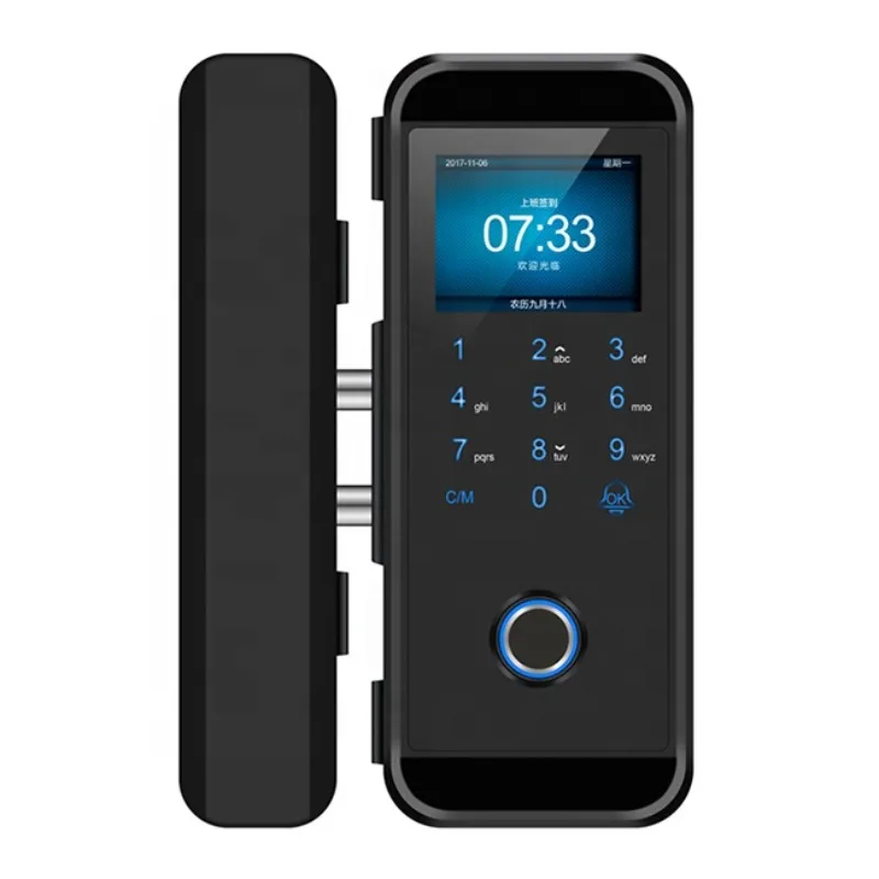 Glass Door Lock Biometric Fingerprint Rfid Smart Electronic Lock Access Control System
Glass Door Lock Biometric Fingerprint Rfid Smart Electronic Lock Access Control System