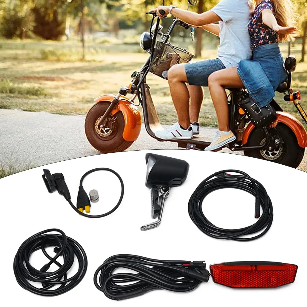 E-Bike Speed Sensor SM Plug Speed Transmitter Waterproof With Light 180cm(SM) 6/12/24/36/48/60V Durable High Quality
E-Bike Speed Sensor SM Plug Speed Transmitter Waterproof With Light 180cm(SM) 6/12/24/36/48/60V Durable High Quality