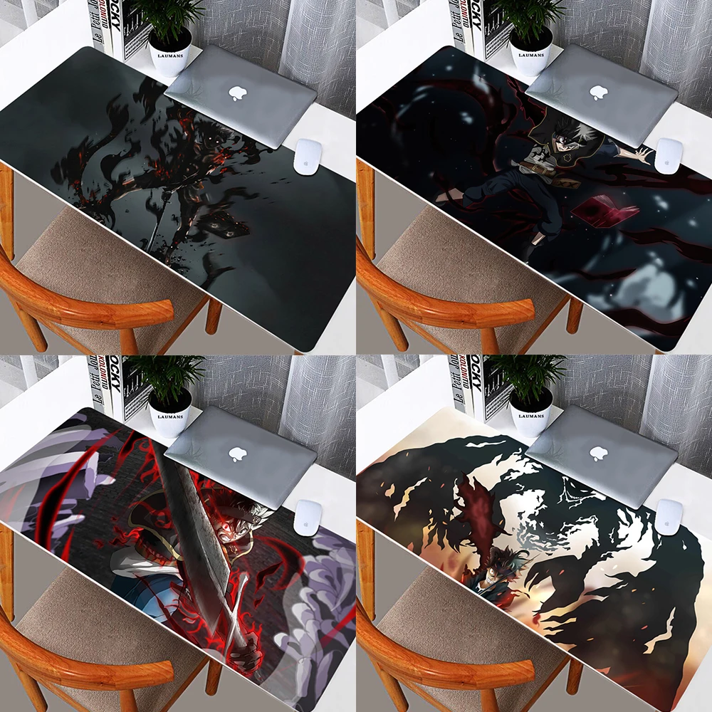 Brand Black Clover Asta Mouse Pad Gaming MousePad Large Big Mouse Mat Desktop Mat Computer Mouse pad For Overwatch boy girl gift
Brand Black Clover Asta Mouse Pad Gaming MousePad Large Big Mouse Mat Desktop Mat Computer Mouse pad For Overwatch boy girl gift
