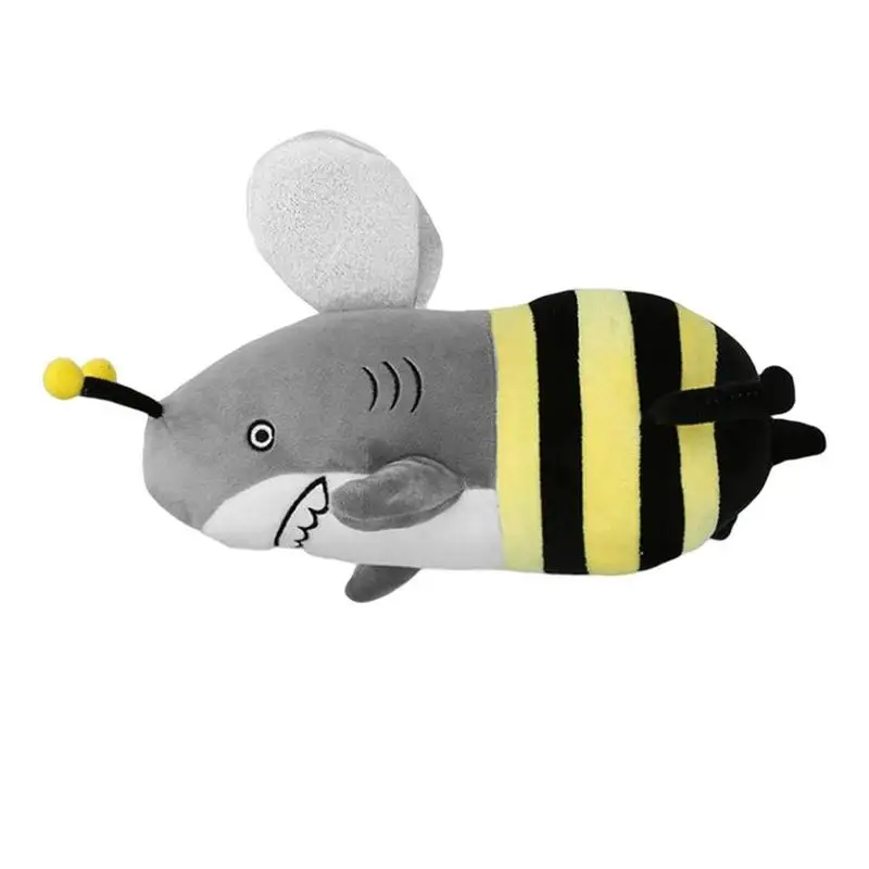 Shark And Bee Stuffed Animal Funny Stuffed Animal Bee Shaped Shark Plushie Kawaii Shark Honeybee Plush Toys Sleeping Pillow For
Shark And Bee Stuffed Animal Funny Stuffed Animal Bee Shaped Shark Plushie Kawaii Shark Honeybee Plush Toys Sleeping Pillow For