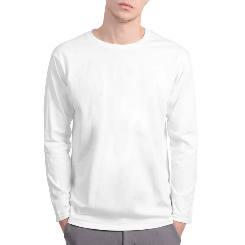 Men's Long Sleeve T-shirt Elastic Slim Fit Simple Fashion Slim Fit Comfortable Solid Color Men's Round Neck Shirt
Men's Long Sleeve T-shirt Elastic Slim Fit Simple Fashion Slim Fit Comfortable Solid Color Men's Round Neck Shirt