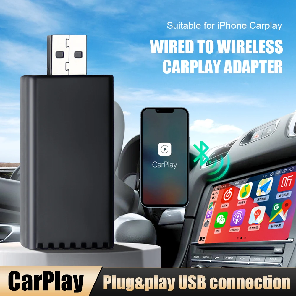 Автомобильный мини-проводной и беспроводной адаптер для CarPlay USB Plug & Play беспроводной ключ для iPhone Bluetooth-совместимые автомобильные аксессуары
Автомобильный мини-проводной и беспроводной адаптер для CarPlay USB Plug & Play беспроводной ключ для iPhone Bluetooth-совместимые автомобильные аксессуары
