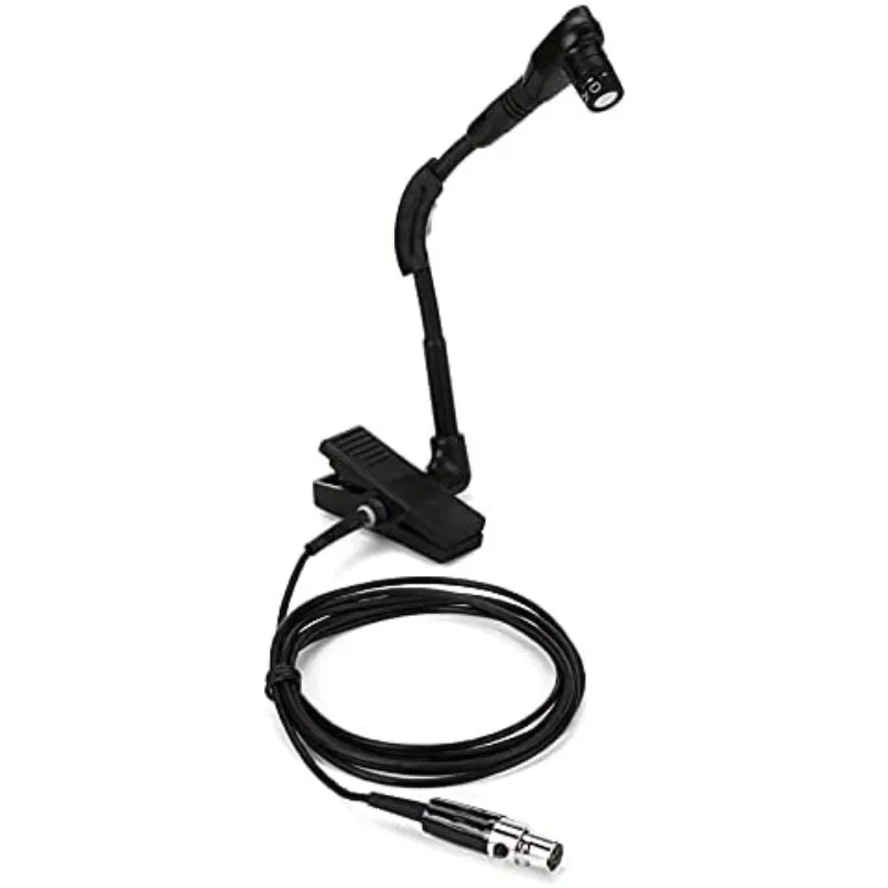 For Shure WB98H/C Heart-shaped TQG clip-on Gooseneck microphone, clip-on to the edge of a horn or percussion instrument - black
For Shure WB98H/C Heart-shaped TQG clip-on Gooseneck microphone, clip-on to the edge of a horn or percussion instrument - black