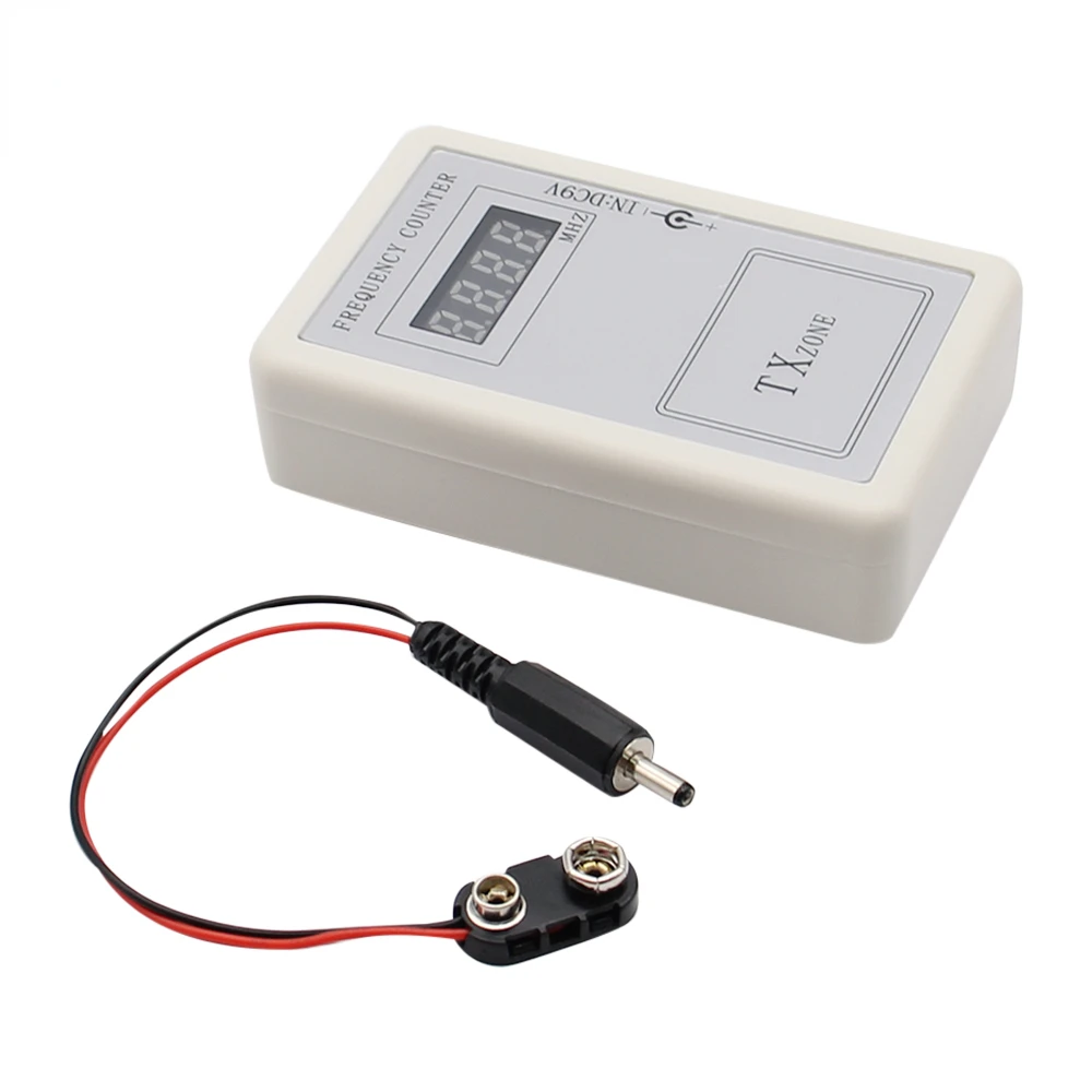 250-450MHZ Handheld Remote Control Wireless Frequency Meter Counter tester for Car Auto Remote Cymometer Detector Power Cable
250-450MHZ Handheld Remote Control Wireless Frequency Meter Counter tester for Car Auto Remote Cymometer Detector Power Cable