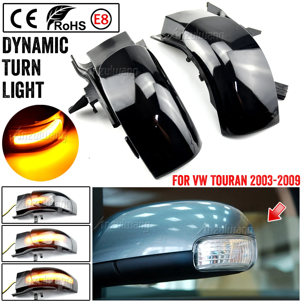 For VW Volkswagen Touran 2003 2004 2005 2006 2007 2008 2009 LED Dynamic Turn Signal Light Side Mirror Sequential Blinker
For VW Volkswagen Touran 2003 2004 2005 2006 2007 2008 2009 LED Dynamic Turn Signal Light Side Mirror Sequential Blinker
