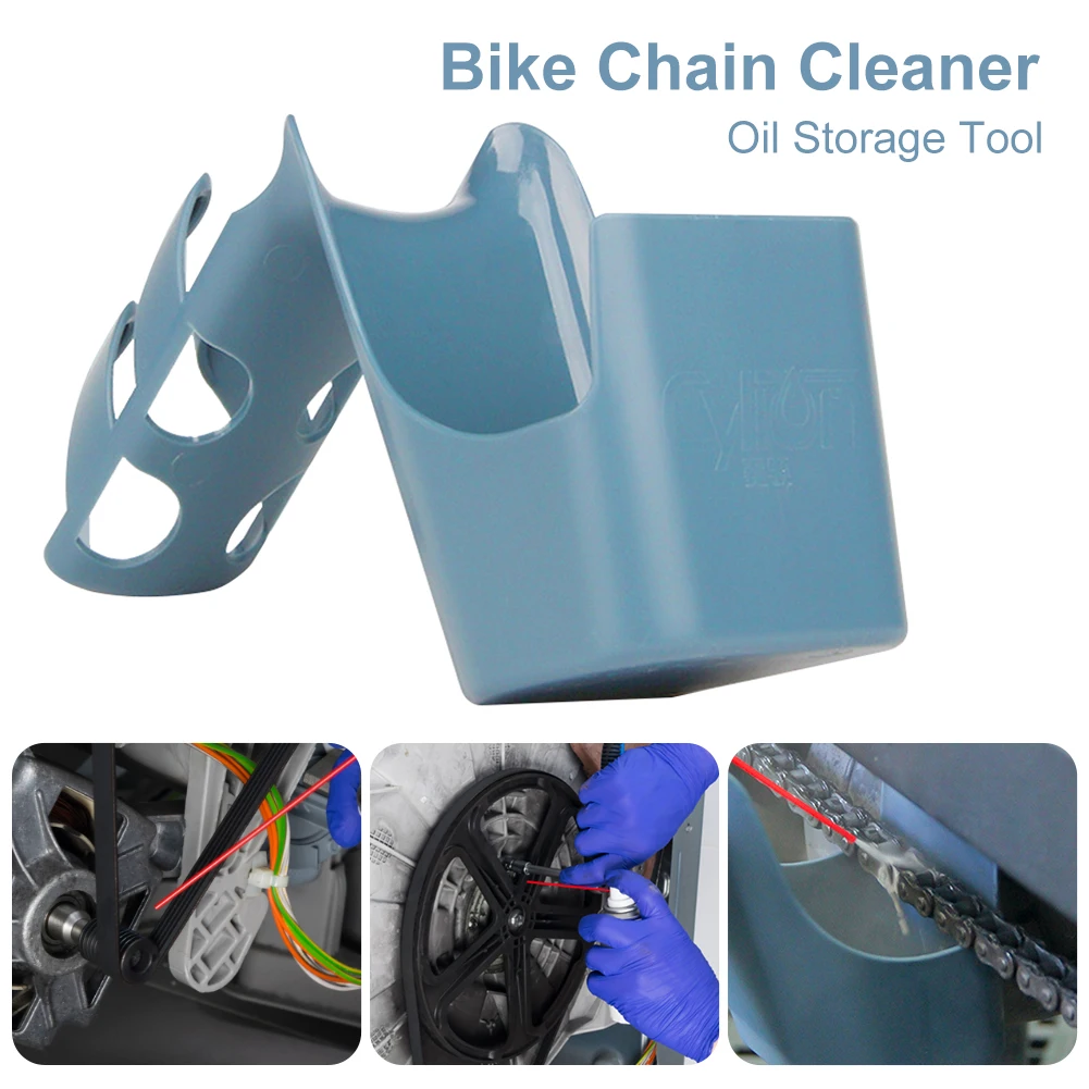 Bike Chain Cleaner Oil Storage Tool Box Splash-Proof Drop Catcher Splash Guard Motorcycle Bicycle Chain Cleaning Maintenance Kit
Bike Chain Cleaner Oil Storage Tool Box Splash-Proof Drop Catcher Splash Guard Motorcycle Bicycle Chain Cleaning Maintenance Kit