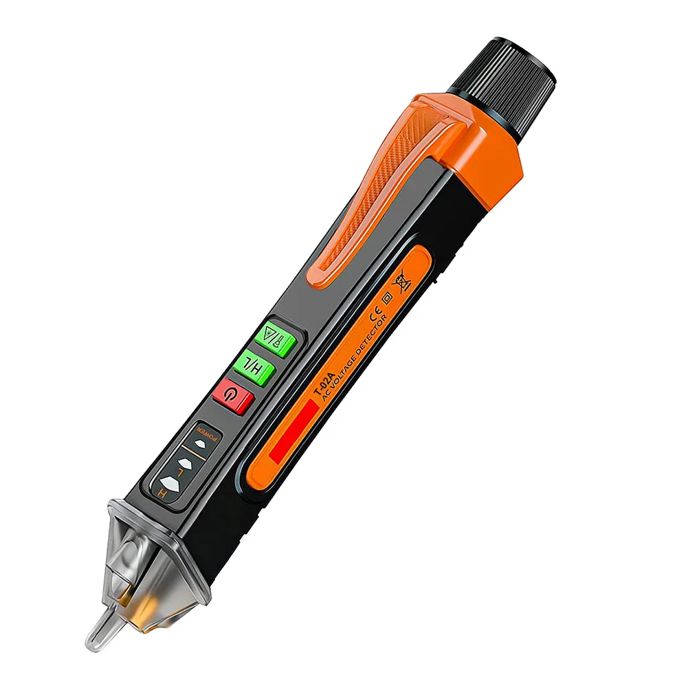 Non-Contact Voltage Test Pen - Dual Range AC Voltage Tester 12V/48V-1000V Real Time/Empty Line Circuit Detection Tester
Non-Contact Voltage Test Pen - Dual Range AC Voltage Tester 12V/48V-1000V Real Time/Empty Line Circuit Detection Tester