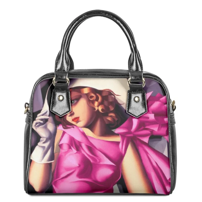 Twoheartsgirl Tamara De Lempicka Pattern Female's Top-handle Bags Girls Portable Shoulder Sac Casual Lady Messenger Shopping Bag
Twoheartsgirl Tamara De Lempicka Pattern Female's Top-handle Bags Girls Portable Shoulder Sac Casual Lady Messenger Shopping Bag