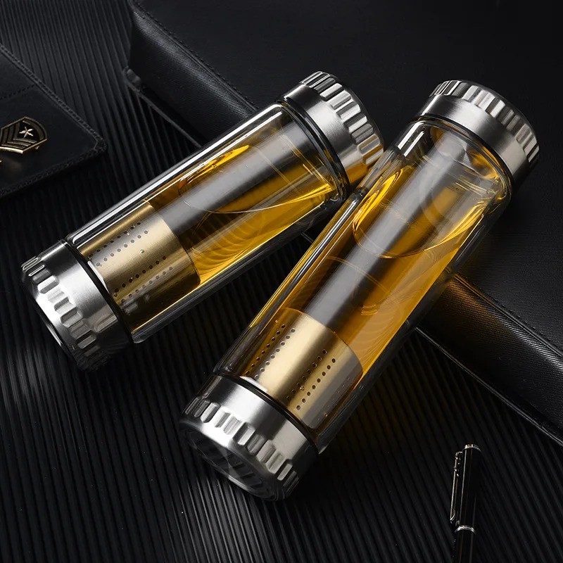 Bottom Gift Infuser Stainless Home Cup Drinking Bottle Steel 300/400/600ML Lid Thick Glass Water Wall Filter Office Double Tea
Bottom Gift Infuser Stainless Home Cup Drinking Bottle Steel 300/400/600ML Lid Thick Glass Water Wall Filter Office Double Tea