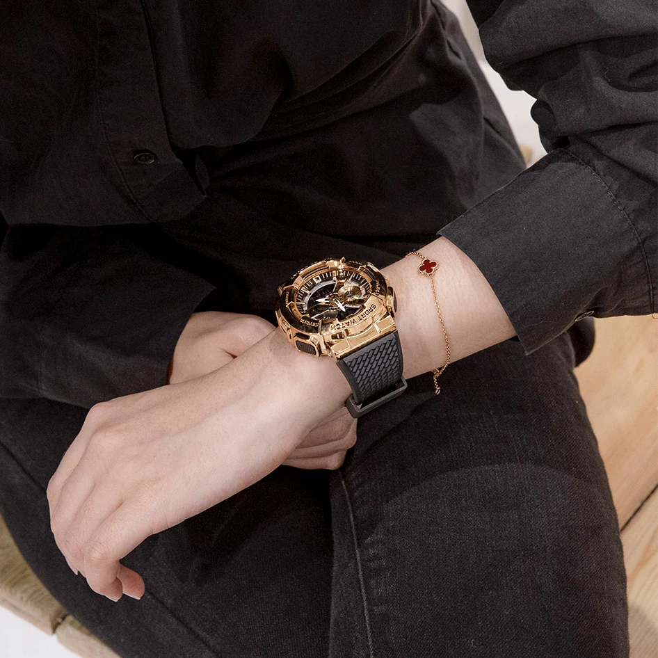 Dark Heart Sports Waterproof Men's Watch Metal Case European and American Trend Multi-Functional Electronic Watch Student
Dark Heart Sports Waterproof Men's Watch Metal Case European and American Trend Multi-Functional Electronic Watch Student