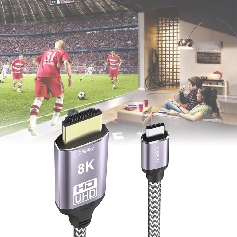 Адаптер USB C Type C для преобразователя 60 FPS с высокой дификацией 3D визуальный эффект/4K 144 Гц/8K 30 Гц
Адаптер USB C Type C для преобразователя 60 FPS с высокой дификацией 3D визуальный эффект/4K 144 Гц/8K 30 Гц