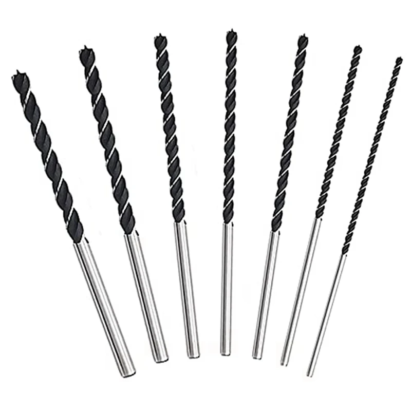 7Pcs Extra Long Wood Drill Bit Set 12 Inch 300Mm Drill Bits DIY Woodworking Tool Spiral Drill Extra Long Drill
7Pcs Extra Long Wood Drill Bit Set 12 Inch 300Mm Drill Bits DIY Woodworking Tool Spiral Drill Extra Long Drill