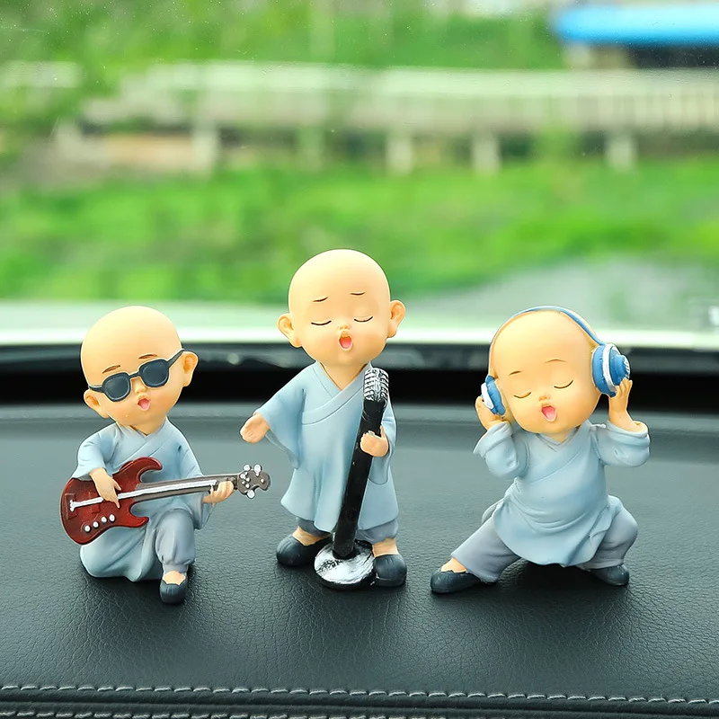 Car Decoration Cute Cartoon Buddhist Monk Figurines Ornament Auto Interior Dashboard Accessories for Gifts
Car Decoration Cute Cartoon Buddhist Monk Figurines Ornament Auto Interior Dashboard Accessories for Gifts