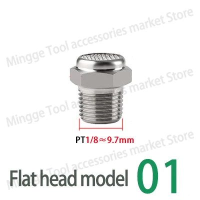 Пневматический фитинг из нержавеющей стали 304, резьба 1/8 дюйма, 1/4 дюйма, 3/8 дюйма, 1/2 дюйма, глушитель, электромагнитный клапан, шум, бесшумный фильтр, пагода с плоской головкой
Пневматический фитинг из нержавеющей стали 304, резьба 1/8 дюйма, 1/4 дюйма, 3/8 дюйма, 1/2 дюйма, глушитель, электромагнитный клапан, шум, бесшумный фильтр, пагода с плоской головкой