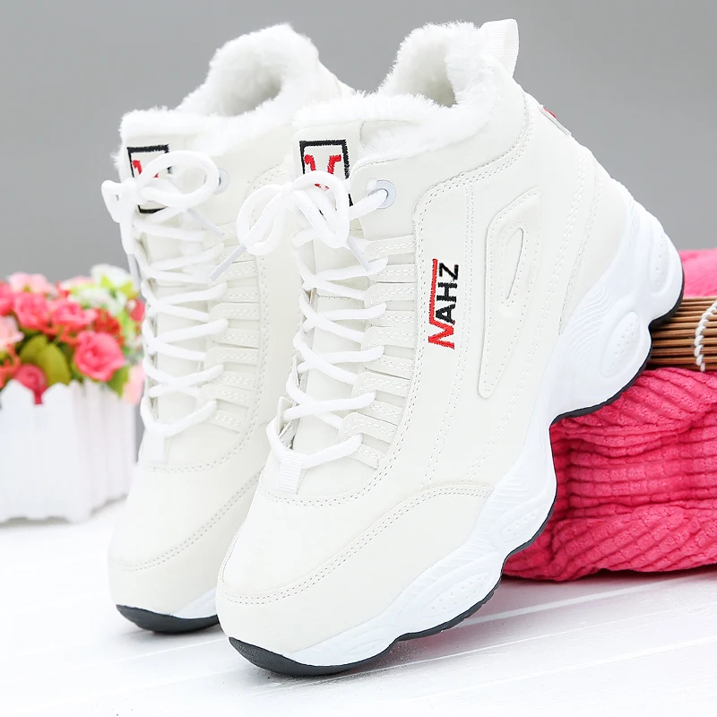 Women Winter Warm Plush Running Shoes Height Increased Sports Sneakers Female High Top Walking Jogging Trainers Gym Ankle Boot
Women Winter Warm Plush Running Shoes Height Increased Sports Sneakers Female High Top Walking Jogging Trainers Gym Ankle Boot