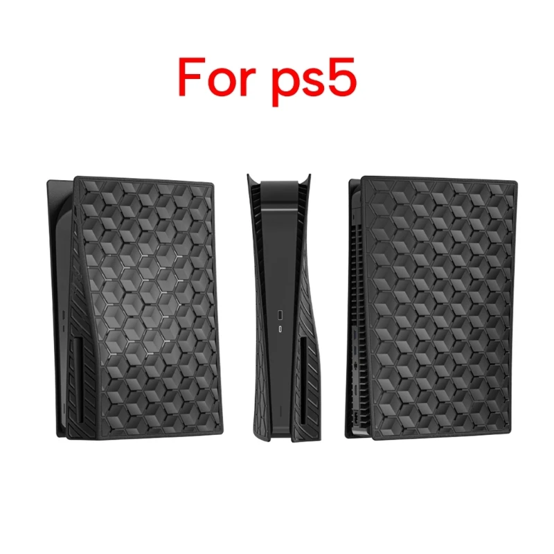 Protective Black Gaming Console Cover Skin Anti-scratch Suitable for ps5 Controller Panel Plate Scratch-proof
Protective Black Gaming Console Cover Skin Anti-scratch Suitable for ps5 Controller Panel Plate Scratch-proof