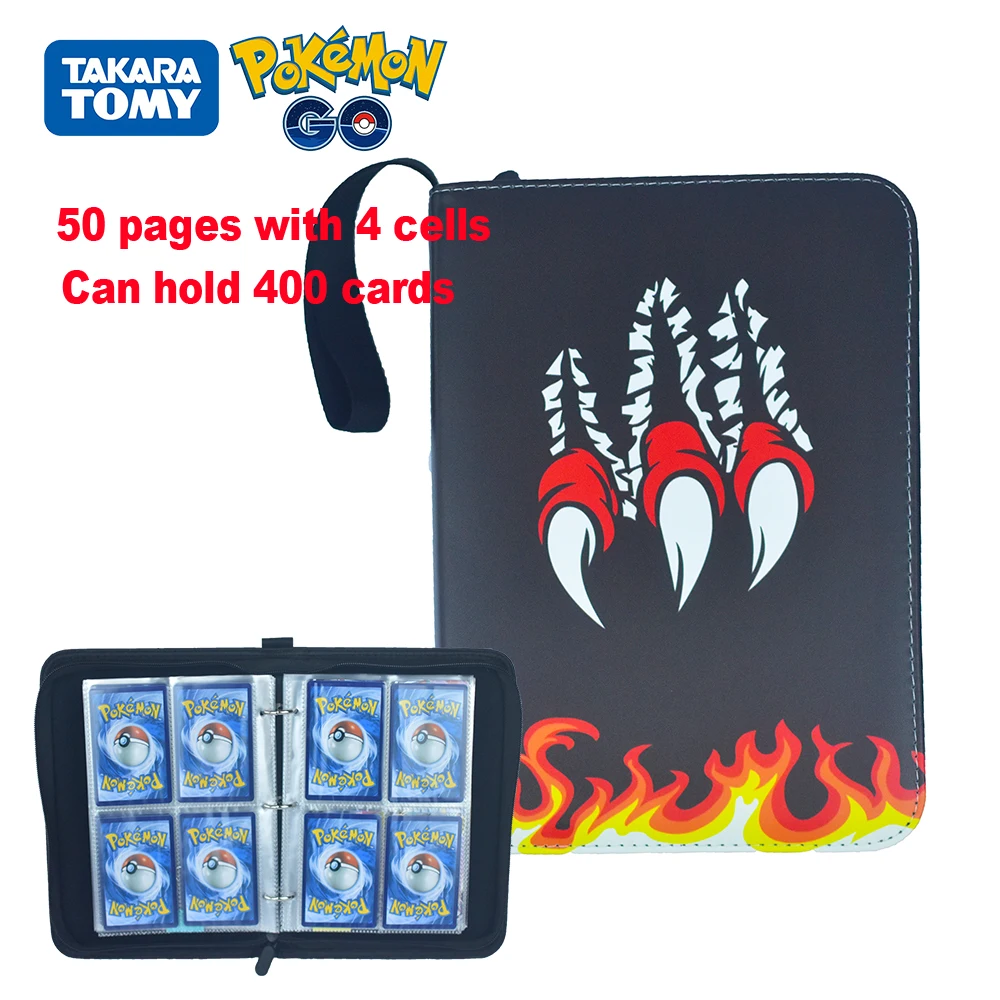 Pokemon Cards 200-400pcs Holder Album Playing Trading Card Pokemon Toys for Children Collection Pikachu Album Book SN-008
Pokemon Cards 200-400pcs Holder Album Playing Trading Card Pokemon Toys for Children Collection Pikachu Album Book SN-008