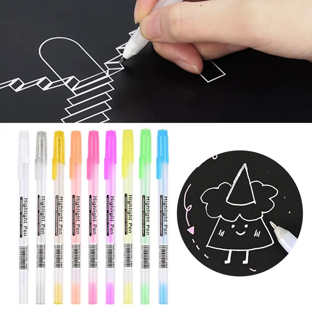 9Colors/Set Sketching Painting Tool 0.8mm Art Painting Fine Tip DIY Hand-painted Color Pen Highlight Pen Mark Pen
9Colors/Set Sketching Painting Tool 0.8mm Art Painting Fine Tip DIY Hand-painted Color Pen Highlight Pen Mark Pen