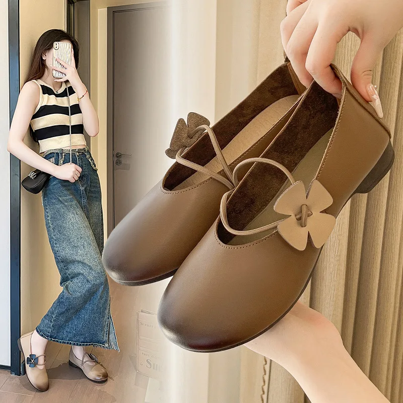 Womens Derby Shoes Casual Female Sneakers Round Toe Shallow Mouth Flats Leather Grandma Retro New Moccasin Summer Dress Lace-Up
Womens Derby Shoes Casual Female Sneakers Round Toe Shallow Mouth Flats Leather Grandma Retro New Moccasin Summer Dress Lace-Up