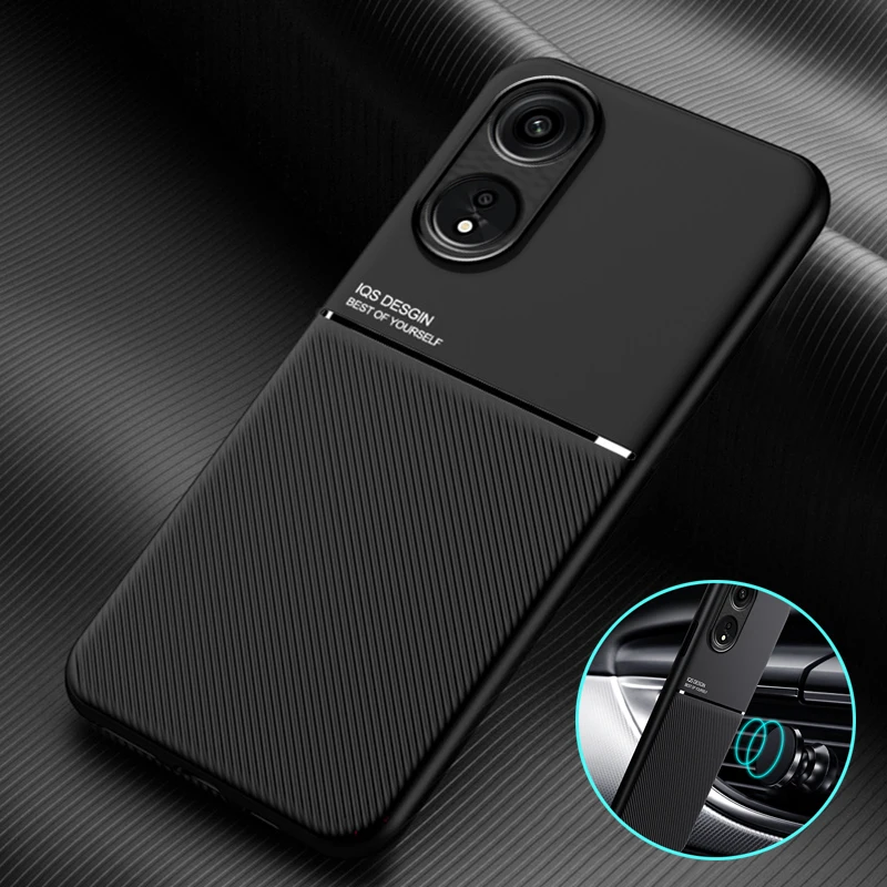For Oppo A1 Pro 5G Case Shockproof Silicone Leather Phone Case For Oppo A1 Pro A 1 a1Pro Car Magnetic Holder Stand Back Cover
For Oppo A1 Pro 5G Case Shockproof Silicone Leather Phone Case For Oppo A1 Pro A 1 a1Pro Car Magnetic Holder Stand Back Cover