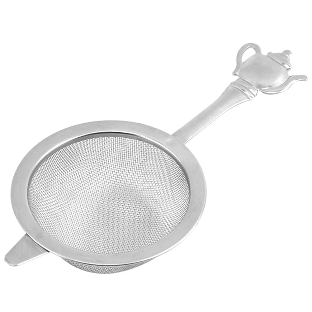 

Stainless Steel Tea Infuser Tea Strainer Office Steeper Culture Accessories Diffuser Loose Mesh Infuser Residue 304 Stainless