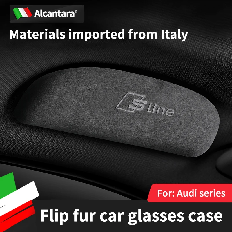 Alcantara Suede Car Glasses Case Storage Box Sunglasses Holder Auto Accessories Dedicated For Audi A4L A6L Q5L A3 A7 Q2L Q3 Q5Q7
Alcantara Suede Car Glasses Case Storage Box Sunglasses Holder Auto Accessories Dedicated For Audi A4L A6L Q5L A3 A7 Q2L Q3 Q5Q7