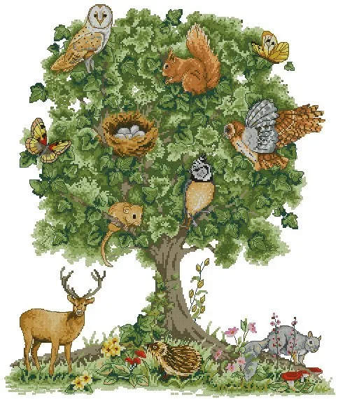 Wildlife 53-61 Cross Stitch Ecological Cotton Thread Embroidery Home Decoration Hanging Painting Gift
Wildlife 53-61 Cross Stitch Ecological Cotton Thread Embroidery Home Decoration Hanging Painting Gift