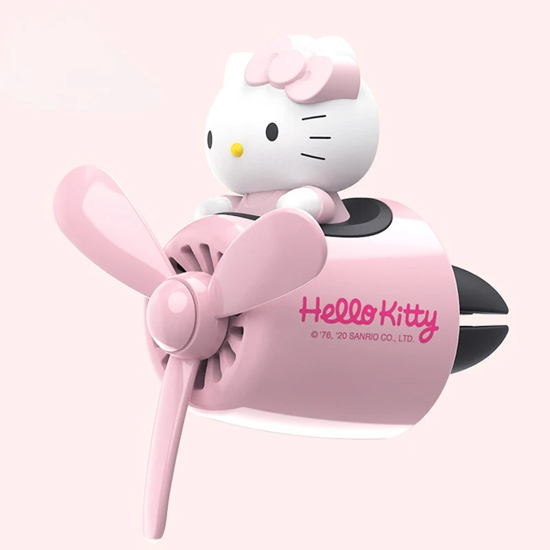 Sanrio Car Air Freshener Hello Kitty Bear Pilot Rotating Propeller Aromatherapy Air Outlet Fragrance Auto Perfume Accessories
Sanrio Car Air Freshener Hello Kitty Bear Pilot Rotating Propeller Aromatherapy Air Outlet Fragrance Auto Perfume Accessories