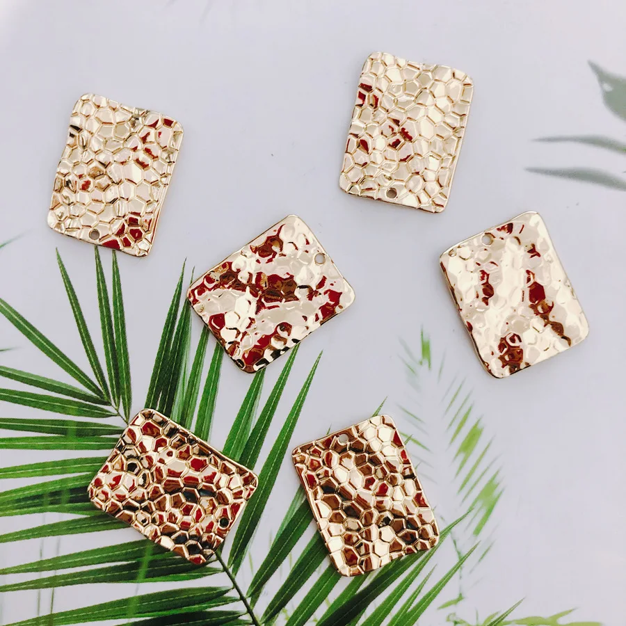 10pcs Rectangle Pendant Charm Irregular Pendants for Earring Connector Necklace Bracelet DIY Jewelry Making Findings Accessories
10pcs Rectangle Pendant Charm Irregular Pendants for Earring Connector Necklace Bracelet DIY Jewelry Making Findings Accessories