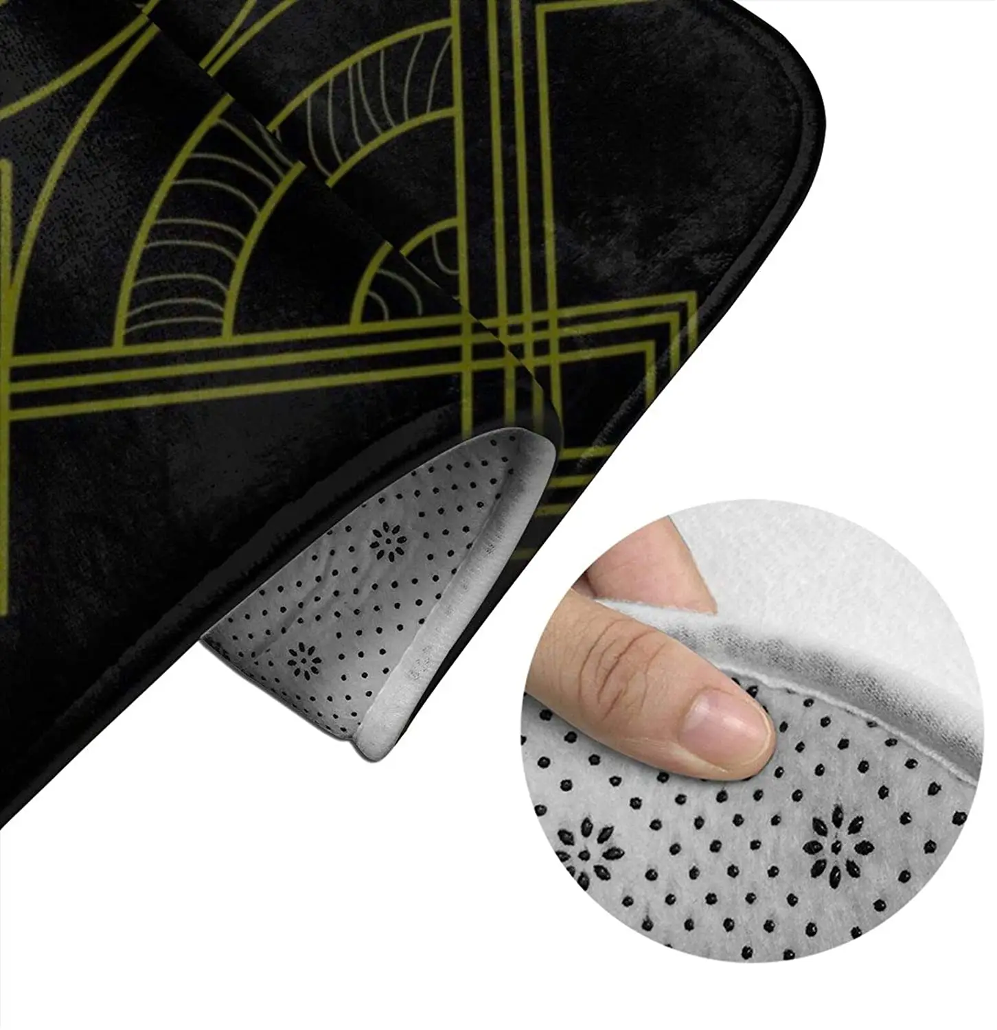 Art Deco Fanfare Bathroom Mat Sets 3 Piece Set Rugs Memory Foam Mat Set Toilet Seat Cover Bath Mat Lid cover
Art Deco Fanfare Bathroom Mat Sets 3 Piece Set Rugs Memory Foam Mat Set Toilet Seat Cover Bath Mat Lid cover