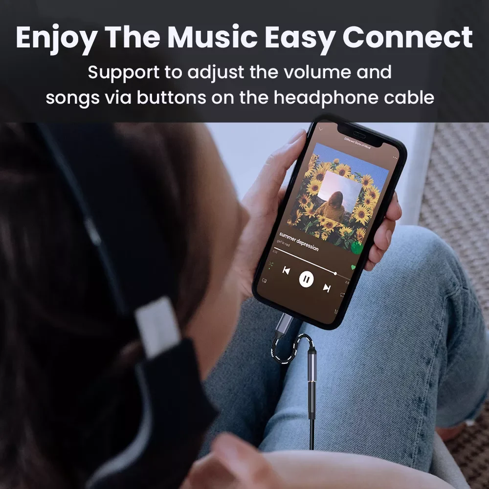 Pin To 3.5mm Jack AUX Cable Type-C Interface To AUX Headphone Adapter Audio Kable Connector Splitter For iPhone 13/12/11 Redmi
Pin To 3.5mm Jack AUX Cable Type-C Interface To AUX Headphone Adapter Audio Kable Connector Splitter For iPhone 13/12/11 Redmi