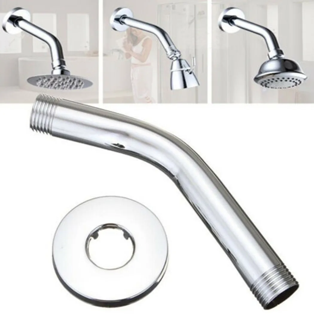 Stainless Steel Shower Head Extension Arm Straight Angled Extra Hose Pipe Shower Faucet Extenders Bathroom Fixture
Stainless Steel Shower Head Extension Arm Straight Angled Extra Hose Pipe Shower Faucet Extenders Bathroom Fixture