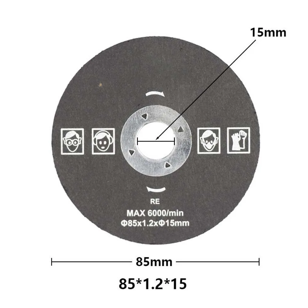 1pcs 85mm Resin Cutting Disc Cut Off Wheel Round Saw Blade Angle Grinder Grinding Wheel For Metal Rotary Power Tool Accessories
1pcs 85mm Resin Cutting Disc Cut Off Wheel Round Saw Blade Angle Grinder Grinding Wheel For Metal Rotary Power Tool Accessories