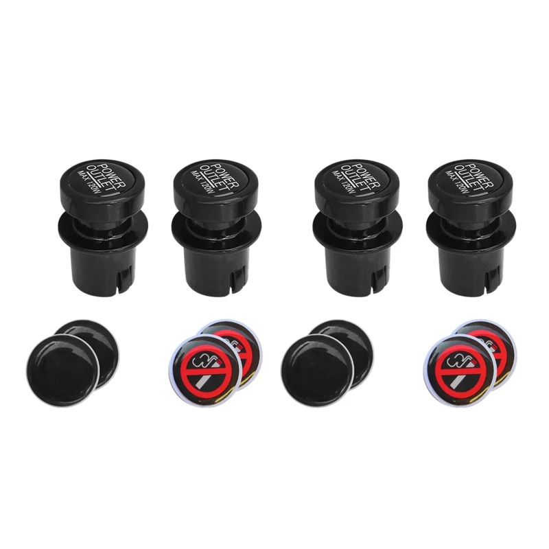 Cigarette Lighter Socket Cover Cap 4 Pack, Universal Waterproof Dustproof Plug For Car Power Outlet Prevent
Cigarette Lighter Socket Cover Cap 4 Pack, Universal Waterproof Dustproof Plug For Car Power Outlet Prevent