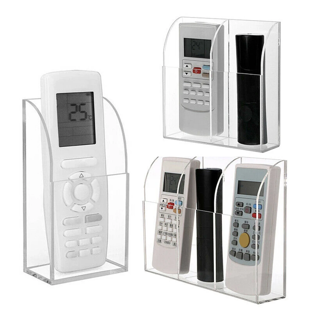 Acrylic Remote Control Holder Office Air Conditioner Makeup Brush Home Space Saving Transparent Wall Mounted Storage Box
Acrylic Remote Control Holder Office Air Conditioner Makeup Brush Home Space Saving Transparent Wall Mounted Storage Box